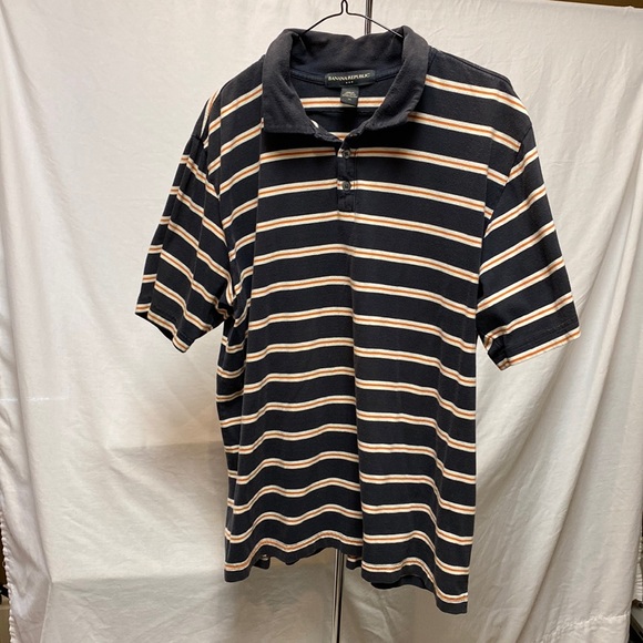 Banana Republic Men’s XL 100% Cotton Polo Shirt - Picture 1 of 3